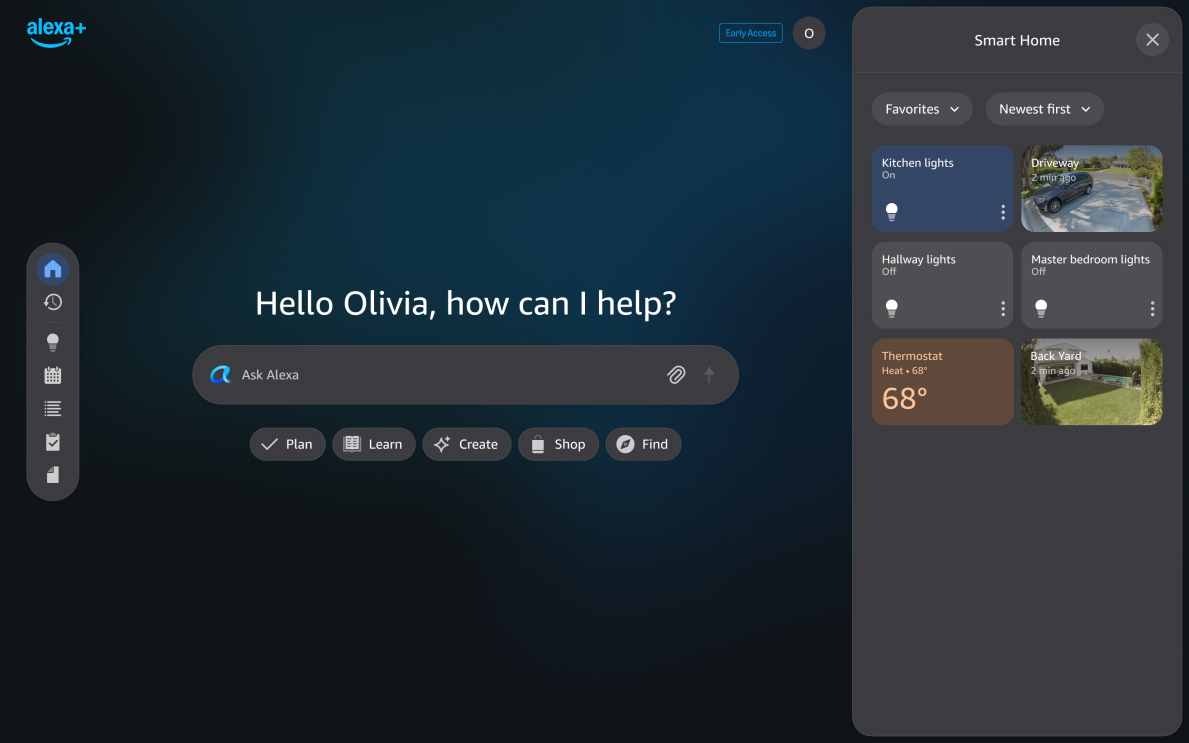 Amazon đưa chatbot AI Alexa+ lên nền tảng web