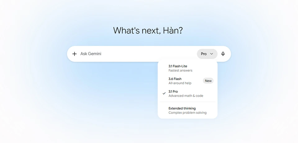 Google ra mắt ba mô hình Gemini mới